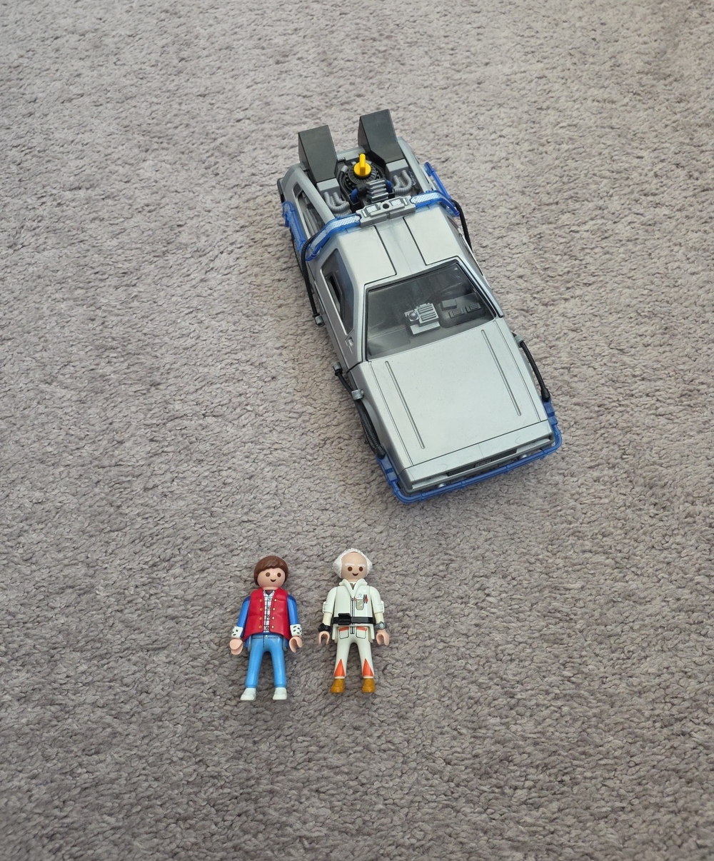 Playmobil Back to the Future DeLorean Time Machine (Set 70317),